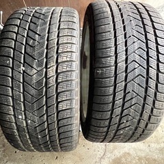 メルセデスベンツ Sクラス純正 9.5J x19H2ET43.5 8.5J 19H2+36 PCD112 W222 タイヤサイズ245/45R19 275/40R19 スタッドレス４本セット