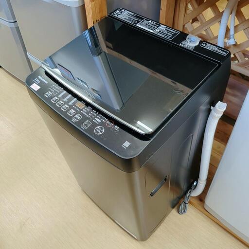 ◆Hisense◆全自動洗濯機、HW-G55E2K、5.5㎏、2023年製、ブラックカラー、美品、動作確認済(保証３ヵ月）・洗浄・除菌済み【こちらは店舗です。浜村鹿野温泉ICから3分 買取本舗 宮本リサイクル 営業時間9～19時 定休日水曜のみ←連絡できませんm(_ _)m】