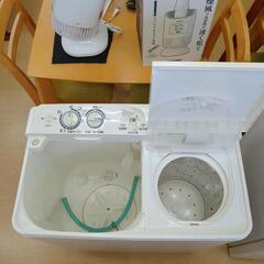 ◆AQUA◆2槽式洗濯機、AQW-N45、4.5㎏、2013年製、動作確認済(保証３ヵ月）・洗浄・除菌済み【こちらは店舗です。浜村鹿野温泉ICから3分 買取本舗 宮本リサイクル 営業時間9～19時 定休日水曜のみ←連絡できませんm(_ _)m】