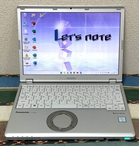 バーゲンセール！良品✅送料無料！/超軽量849g/Core i5/メモリ8GB/光速☆彡SSD256GB/Wi-Fi/SDカードスロット/HDMI/Bluetooth/12.1インチ液晶パネル高解像度1920x1200/Windows11/Microsoft Office 2021/点検整備清掃済み/サポート\u0026アフターサービス永続対応！/Let's note レッツノート No.ibd1