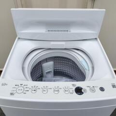☑︎ご成約済み■特価■2022年製■Haier ハイアール  洗濯6.0kg /簡易乾燥2.5kg(送風機能) 全自動洗濯機 OBBW-60A