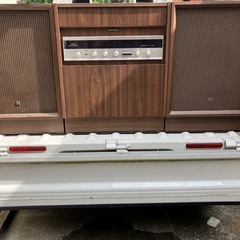 パイオニア ステレオ S-55スピーカー   レコードプレーヤー 通電確認 