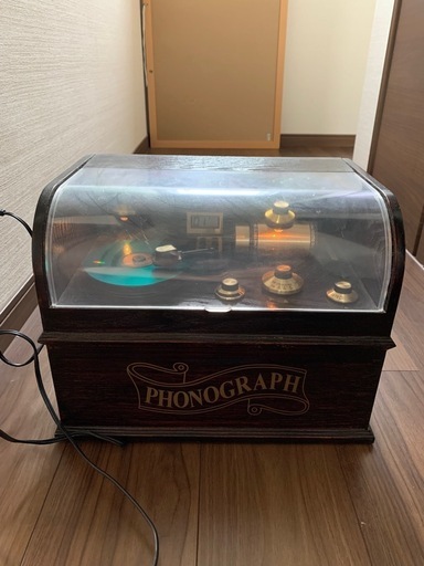 レコード風蓄音機