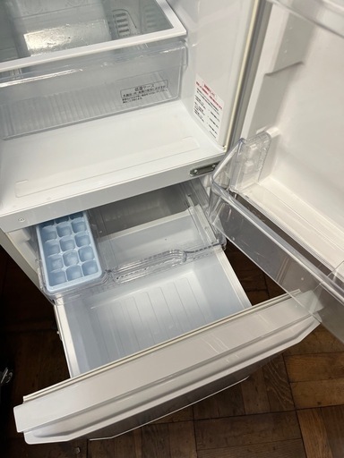 三菱 19年 168L 冷凍冷蔵庫 MR-P17E-S （日本初の 冷蔵庫SHARP