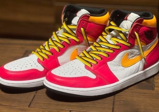 スニーカー JORDAN 1 OG LIGHT FUSIONRED