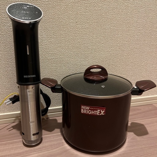 低温調理器\u0026鍋セット