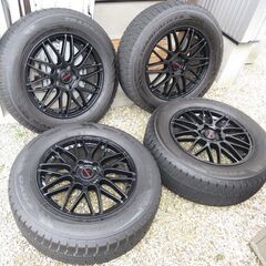 ★ RAV4 225/65R17 国産スタッドレスタイヤ アルミホイール4本 7部山 5穴PCD114.3 7J +38 エクストレイル ハリアー CX-5 CX-8-【美品】サロモンスキーブーツsalomon.elios.XX27cm