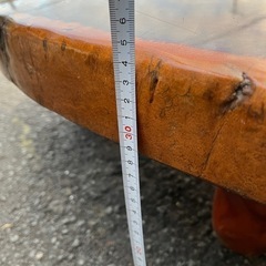 一枚板天板、テーブル、座卓、輪切り座卓、切り株座卓、サイドテーブル