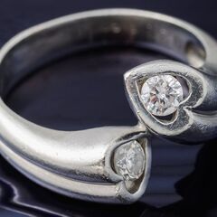 Pt900 ダイヤモンド リング 品番d23-568