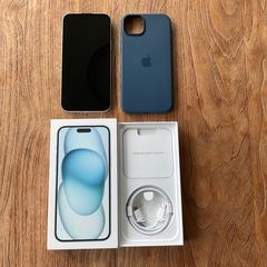 iPhone 15 128GB ブルー 未開封 定価より安くお譲りします (hal55  