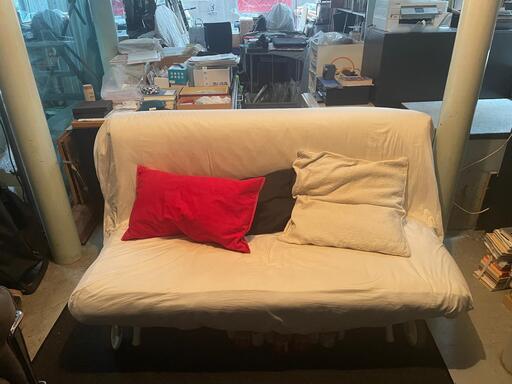 IKEA / PS HOVET ソファベッド 2人掛け - ヴァンスタレッド, ヴァンスタレッド