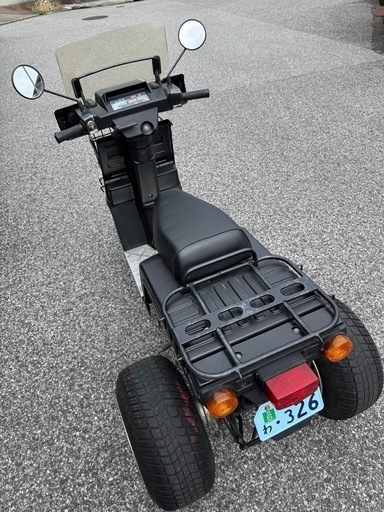 ホンダ ジャイロx ノーヘル 三輪車 ミニカー登録