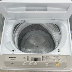 ☆ジモティ割あり☆ Panasonic 洗濯機 5.0kg 19年製 動作確認 
