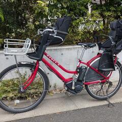 HYDEE Ⅱ電動自転車 純正チャイルドシート付