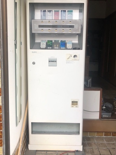 タバコ自販機　タスポなし