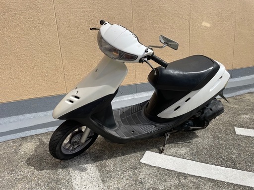 ホンダ dio af27 カスタム車両 黄ばみクリアテール 2スト 現状
