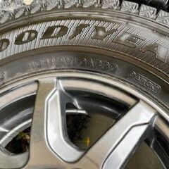 145/R12　2023年12月購入・バリ溝のスタッドレスセットです。