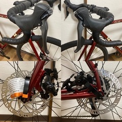 未使用品 FUJI フジ FEATHER CX＋クロモリロードバイク 大きいサイズ