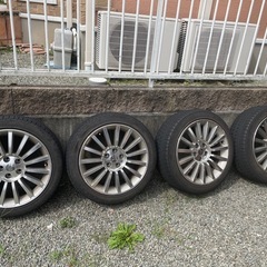 m35 ステージア　オーテックホイールタイヤセット