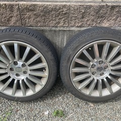 m35 ステージア　オーテックホイールタイヤセット
