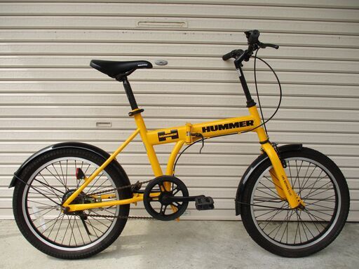 HUMMER 「ハマー」 20インチ 変速なし 折りたたみ自転車 ＊TSマーク割引特典あり