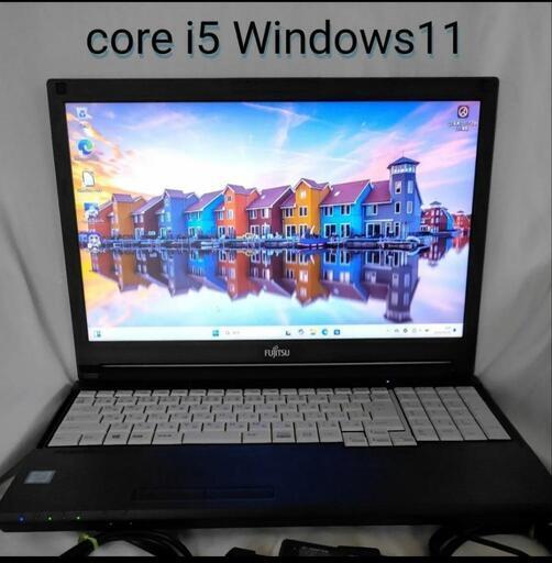 富士通 FMV 2017夏モデル A577/R Core i5 Windows11 HHD 500GB メモリ 4GB