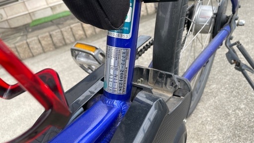 電動アシスト自転車 YAMAHA passブレイス 2013年頃