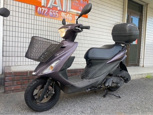 ☆13万円 アドレスV125S セル1 実働車 スズキ 小型 スクーター