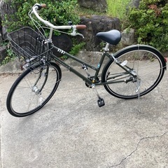 綺麗BRIDESTONE GREEN LABAL艶消しカラー24段変速多数部品新品へ交換済み