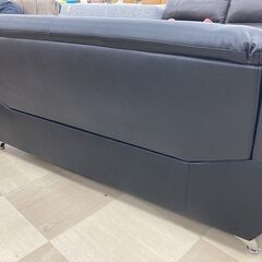 【軽トラック無料貸出サービス有】3人掛けソファー　アーバン通商　ブラック　未使用品