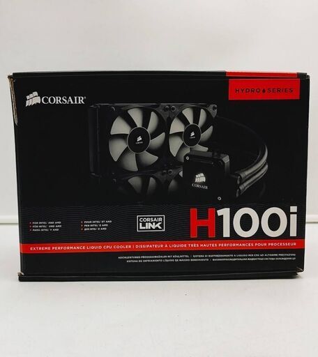 【✨中古美品✨】CPUクーラー　Corsair  H100i  CW-9060009-WW