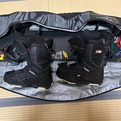 スノボーの板とブーツセット