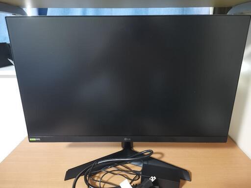 LG ゲーミングモニター UltraGear 24GS60F-B 23.8インチ/PCゲーム、家庭用ゲーム/フルHD(1920×1080) /アンチグレア/180Hｚ/IPS 1ms（GTG）/FreeSync™ テクノロジー/G-Sync Compatible/HDR10/DisplayPort/HDMI/チルト調整対応\n\n