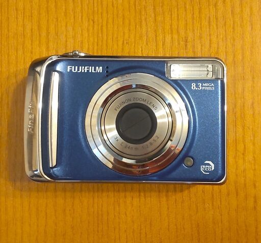 デジカメ　FinePix　A800　青　富士フィルム