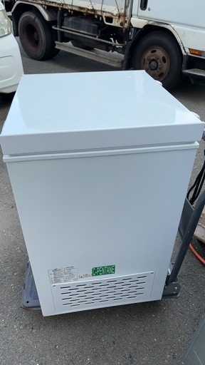 上開き冷凍庫 99L  2020年JF100ML01WH\tホワイト