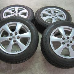 レオパード トートバッグ ヒョウ柄 A4サイズ収納 可能 レディース-値下げ　非金属チェーン付き　215/60Ｒ17　8分山以上　スタッドレスタイヤ＆ホイールセット４本