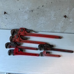 パイプレンチまとめて MCC HIT TOP KTC SHINKO LOBSTER TOP 150mm