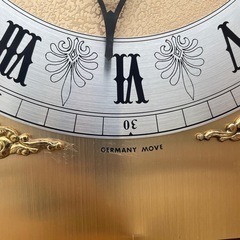 振り子時計 柱時計 ホールクロック 中古品 古い 機械時計 テンパスフュギット Tempus Fugit Dimple ドイツ ジャンク品