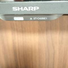 シャープ液晶テレビ（テレビスタンド付）