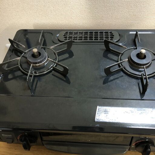 ２０２０年製　リンナイ 　vh34NBKL/LP [ガステーブル 56cm幅 ブラック 2020年製 リンナイ vh34NBKL/LP [ガステーブル 56cm幅 ブラック