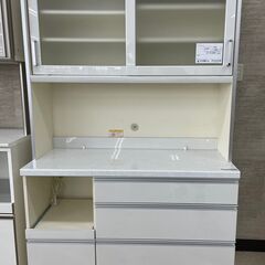 ☆ジモティ割あり☆ パモウナ レンジボード 白 H194×D50×W120 