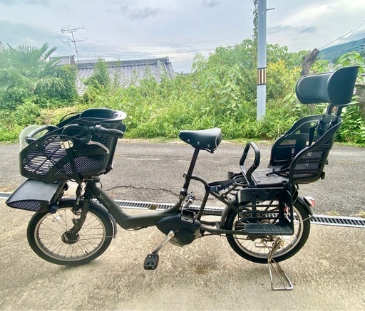 【難あり】三人乗り電動自転車