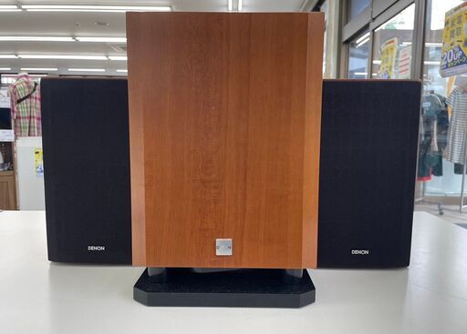 ★ジモティ割あり★ DENON ウーハー・スピーカーセット ナチュラル クリーニング済み TJ8814