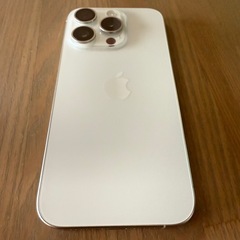 【美品】iPhone15pro 256GB ホワイトチタニウム バッテリー容量97% 　　　　　　　　　　　　　　　　　　　　　　　　　　　　　　　　