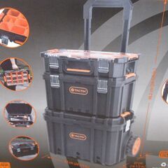 TAC 320382 キャリー付 3段ツールボックス 新品 【ハンズクラフト宜野湾店】