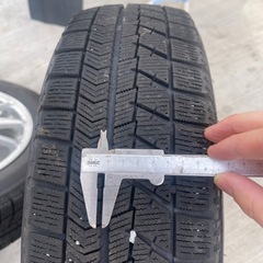 ブリジストン VRX 155/65r14 4本 ホイール付