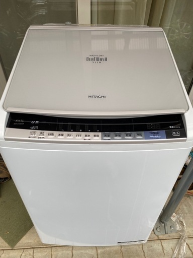 HITACHI 縦型洗濯機 BW-DV80A 8.0kg 2017年製