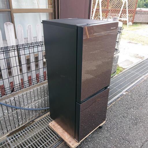 【取引中】Hisense2016年製154L冷蔵庫 ガラスブラウン