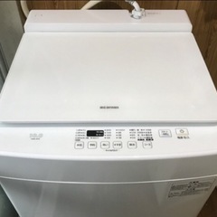 早い者勝ち‼️ 部屋干し脱水あります‼️アイリスオーヤマ洗濯機  