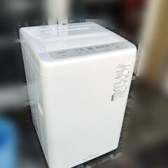 高年式 パナソニック 洗濯機 5.0㎏ 2021年製 NA-F50B14 ホワイト 5kg 単身